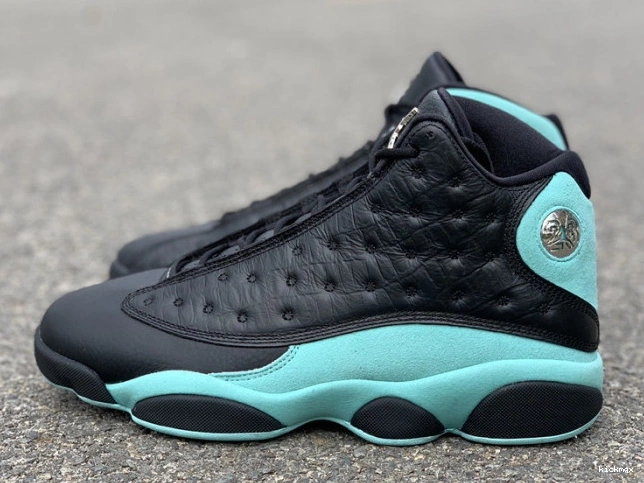 Rep Black Air Island Green Jordan 13 Retro 414571-030 0717